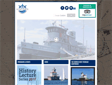 Tablet Screenshot of hleewhitemarinemuseum.com